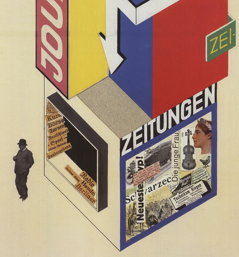 HERBERT BAYER Zeitungsstand/Newspaper Stand, 1994