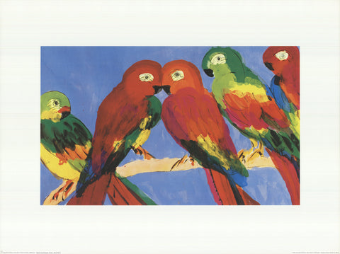 WALASSE TING Parrots, 1994