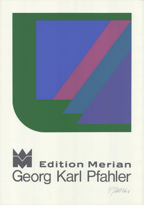 GEORG KARL PFAHLER Edition Merian, 1982 - Signed
