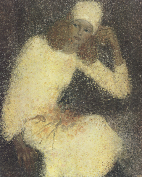 JAN BONAL Woman in White, 1990