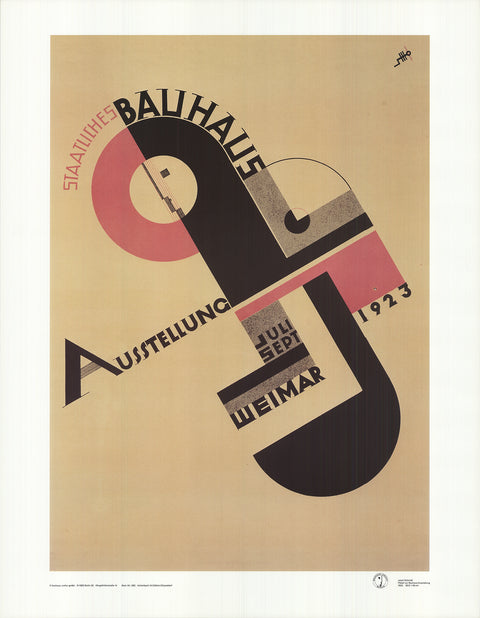 JOOST SCHMIDT Bauhaus Exhibition