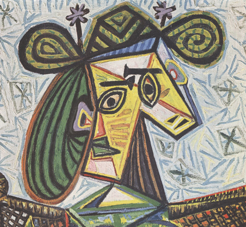 PABLO PICASSO Woman Sitting in an Armchair, 1990