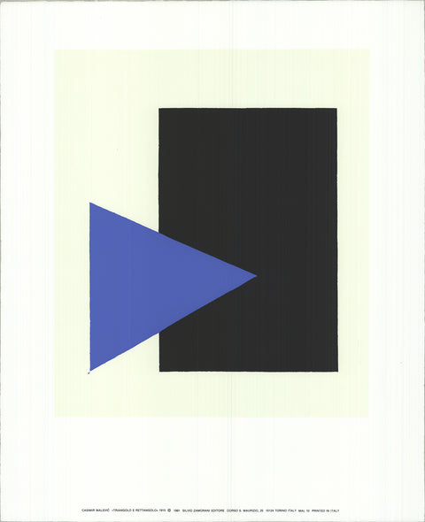 CASIMIR MALEVIC Triangle and Rectangle, 1991