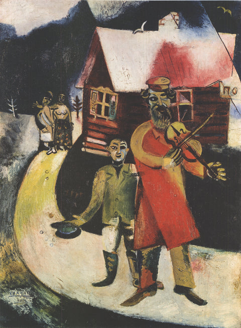 MARC CHAGALL The Violinist, 1990
