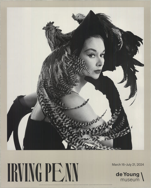 IRVING PENN Woman in Chicken Hat, 2024 – Art Wise Premium Posters