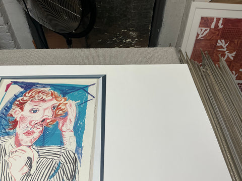 DAVID HOCKNEY An Image of Gregory, 1996