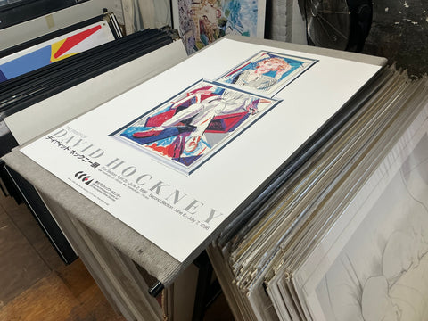 DAVID HOCKNEY An Image of Gregory, 1996