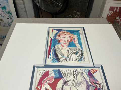 DAVID HOCKNEY An Image of Gregory, 1996