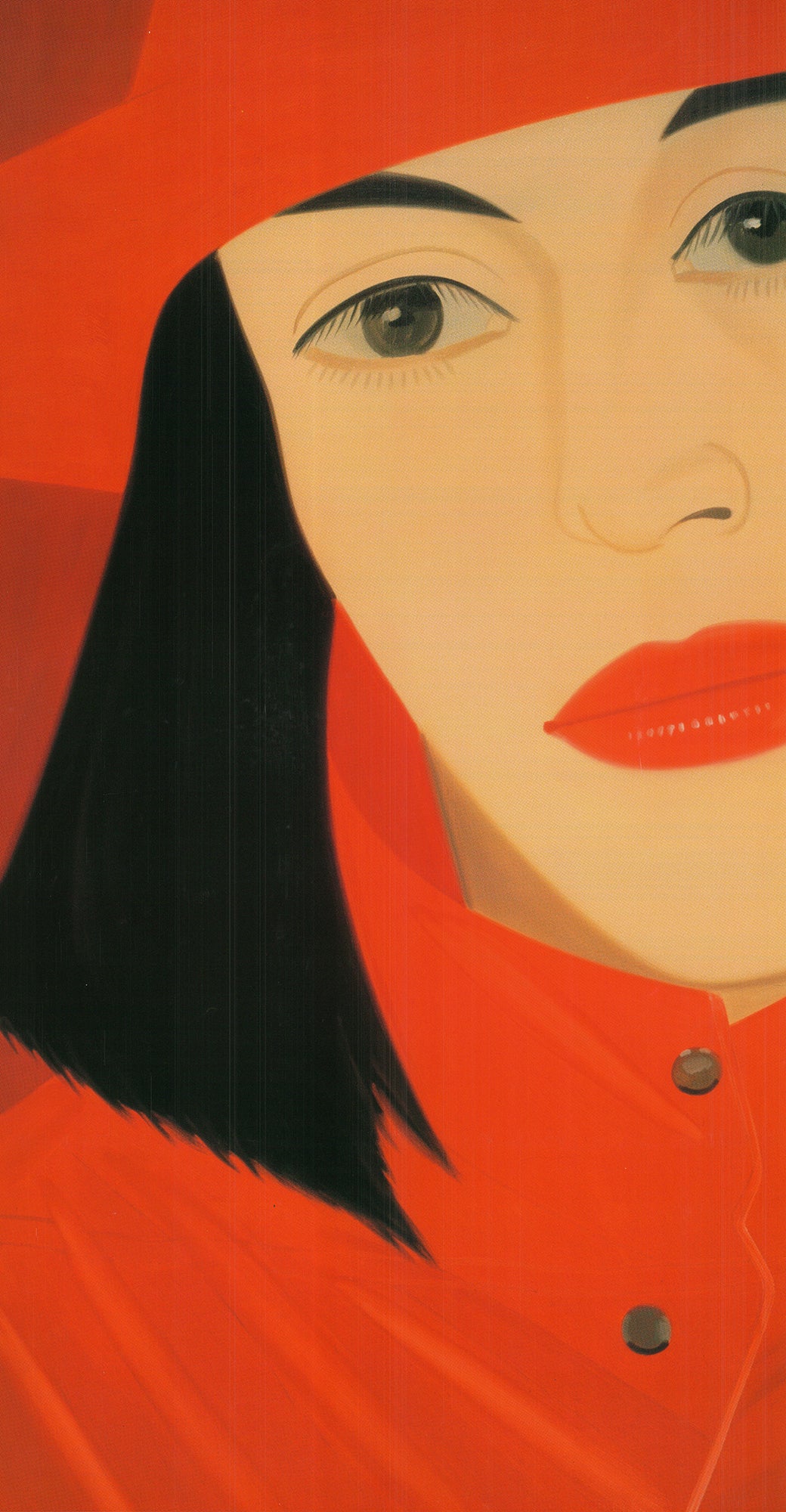 ALEX KATZ Red Coat- Japan, 1980 – Art Wise Premium Posters