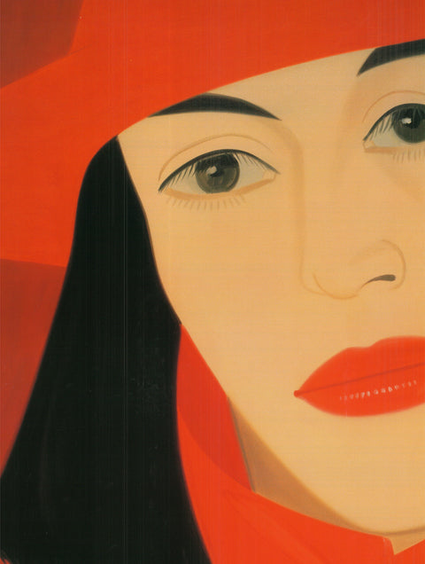 ALEX KATZ Red Coat- Japan, 1980