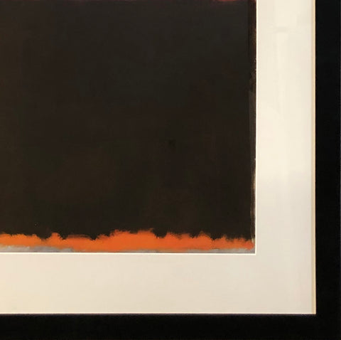 MARK ROTHKO Pink, Black, Orange, 1953