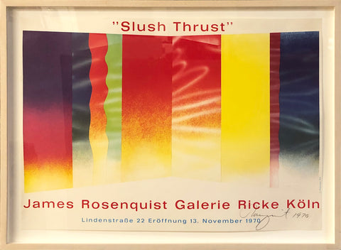 JAMES ROSENQUIST Slush Thrust, 1970 - Signed