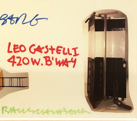 ROBERT RAUSCHENBERG Gluts, 1986 - Signed