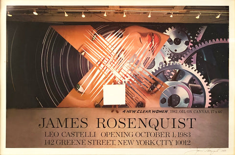 JAMES ROSENQUIST Four New Clear Women, 1983 - Signed