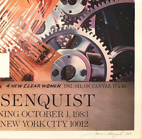JAMES ROSENQUIST Four New Clear Women, 1983 - Signed