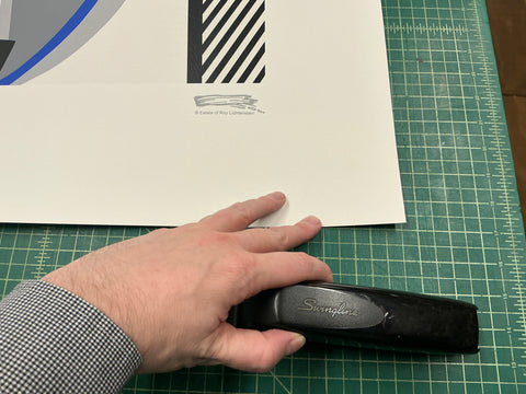 ROY LICHTENSTEIN Cubist Cello, 1997