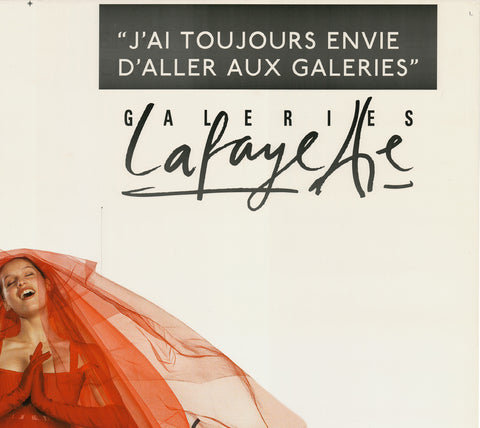 JEAN-PAUL GOUDE Galeries Lafayette - Ouii, 2001