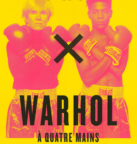 MICHAEL HALSBAND Basquiat x Warhol Á Quatre Mains, 2022