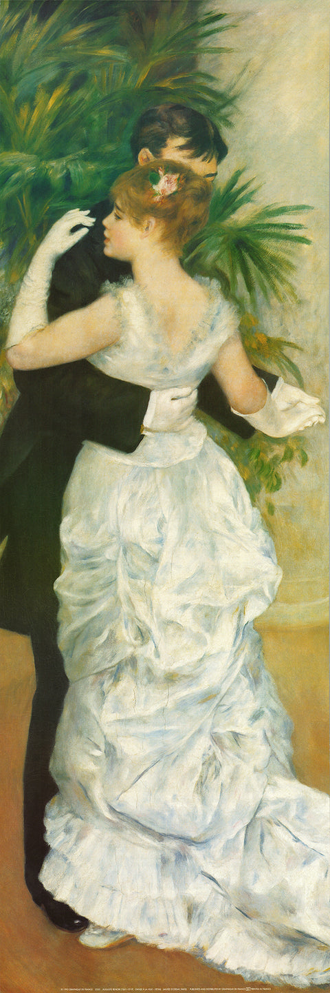 PIERRE-AUGUSTE RENOIR La Danse A Ville (Detail), 1992
