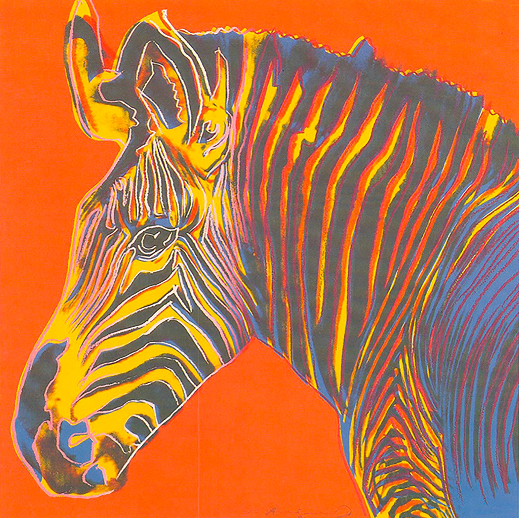 ANDY WARHOL Endangered Species: Grevy's Zebra, 1992 – Art Wise