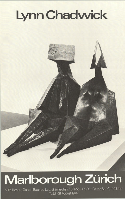 LYNN CHADWICK Marlborough Zurich, 1974