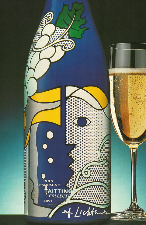 ROY LICHTENSTEIN Taittinger Collection Champagne, 1990