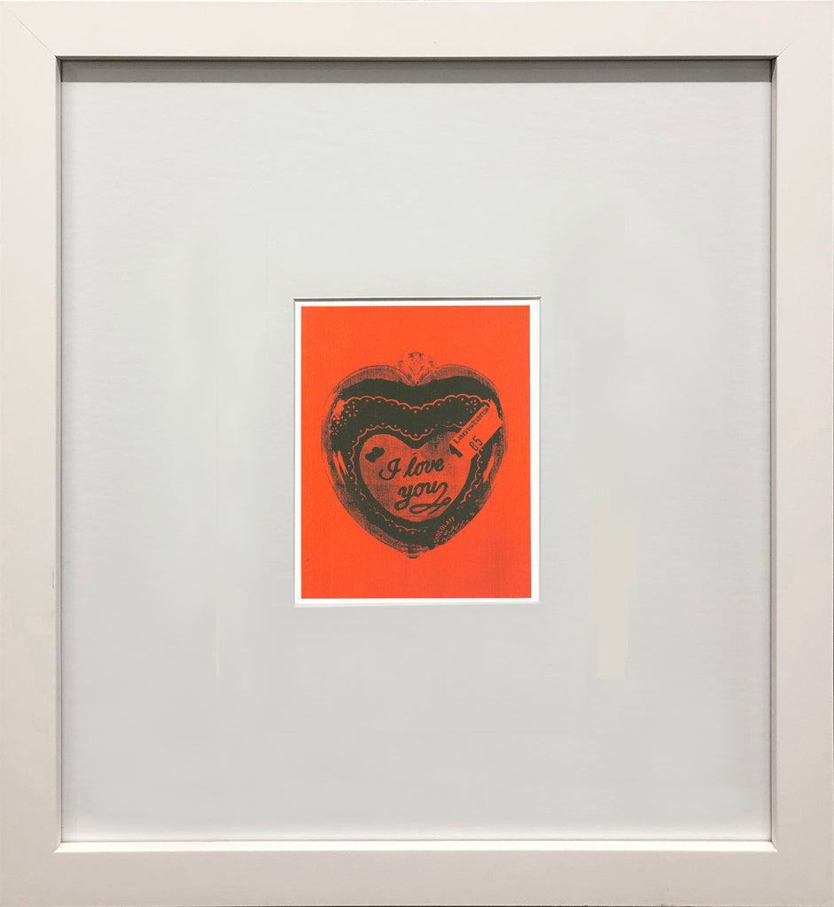 ANDY WARHOL Heart (Lamston Candy Box), 1993 – ArtWise