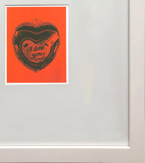 ANDY WARHOL Heart (Lamston Candy Box), 1993