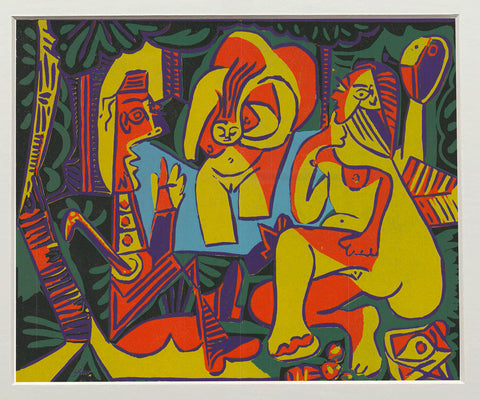 PABLO PICASSO Le Dejeuner sur L'Herbe, 1971