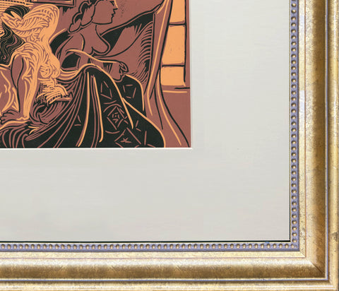 PABLO PICASSO Deux Femmes Pres de la Fenetre, 1971