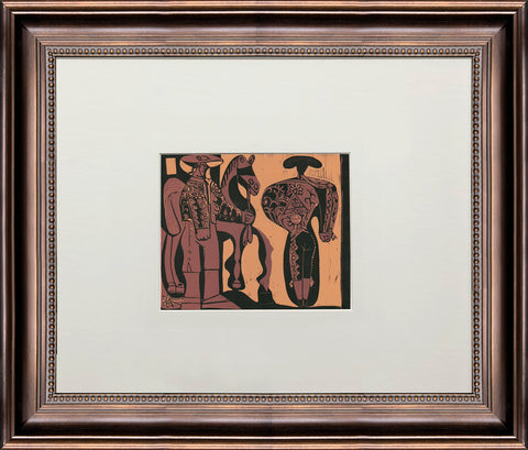 PABLO PICASSO Picador et Torero, 1971