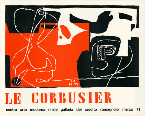 LE CORBUSIER Les dés sont jetés, 1971