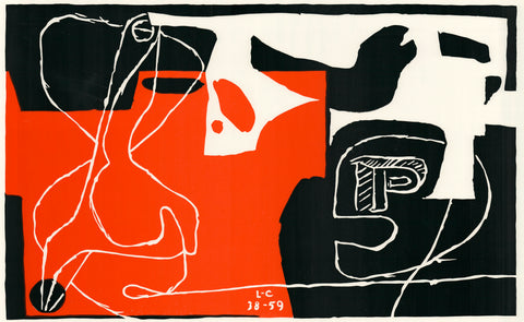 LE CORBUSIER Les dés sont jetés, 1971