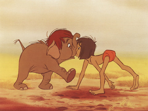 ARTIST UNKNOWN Walt Disney's The Jungle Book: Mowgli Falls in with the Colonel's Son