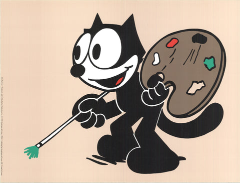 PAT SULLIVAN Felix the Cat as Artist, 1992
