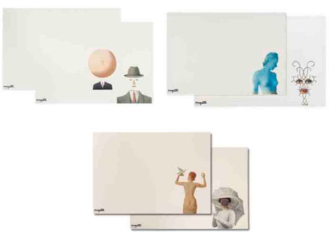 Bundle- 24 Assorted Rene Magritte PLACEMATS