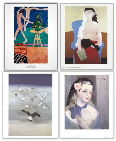 Bundle- 3 Assorted Various Artists Well-known Mini Posters