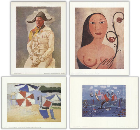 Bundle- 3 Assorted Various Artists Mini XXth century Posters