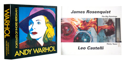 Bundle- 2 Assorted Various Artists Andy Warhol and Tom Wesselmann Books