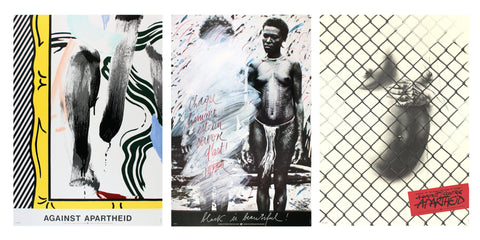Bundle- 3 Assorted Various Artists Apartheid Rare Posters