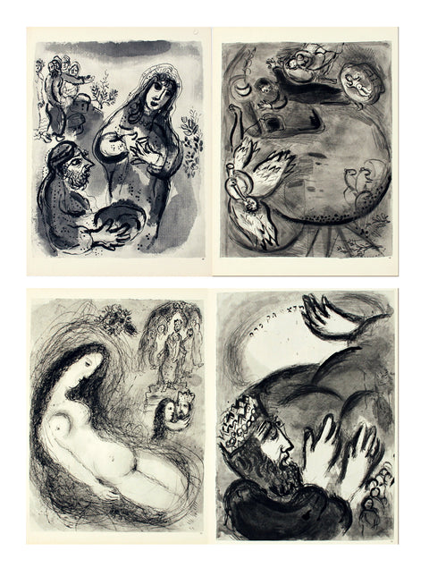 Bundle- 2 Assorted Marc Chagall Book Pages