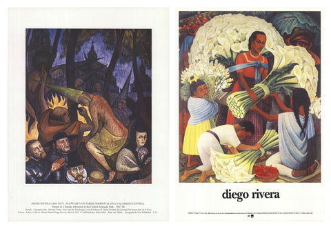 Bundle- 2 Assorted Diego Rivera Posters