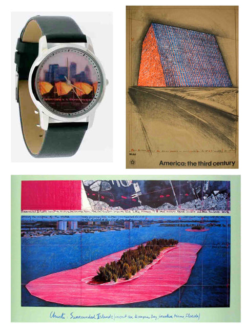 Bundle- 3 Assorted Christo Watch and Rare Posters