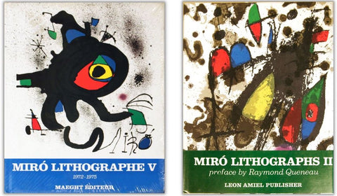 Bundle- 2 Assorted Joan Miro Reference Books