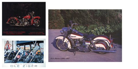 Bundle- 3 Assorted Harley-Davidson Prints and Posters