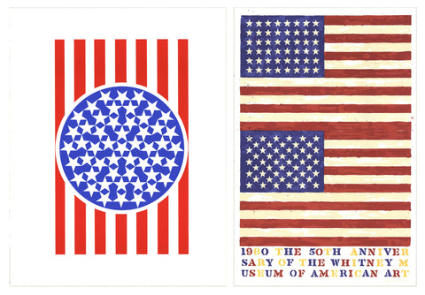 Bundle- 2 Assorted American Flag Art Pieces