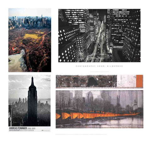 Bundle- 4 Assorted New York City Posters