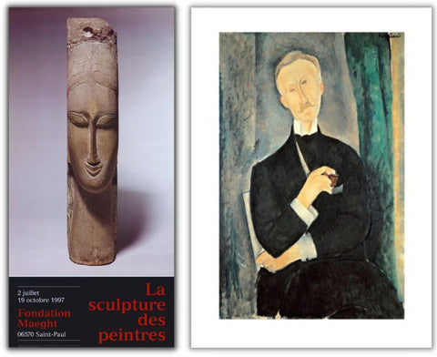Bundle- 2 Assorted Amedeo Modigliani Posters