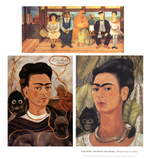 Bundle- 3 Assorted Frida Kahlo Posters