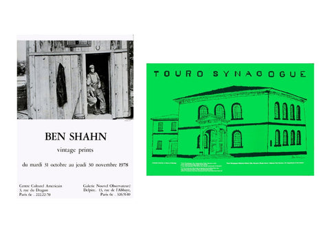 Bundle- 2 Assorted Ben Shahn Original Posters